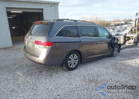2016 Honda Odyssey Ex-L z USA, uszkodzony, nr VIN 5FNRL5H69GB148535